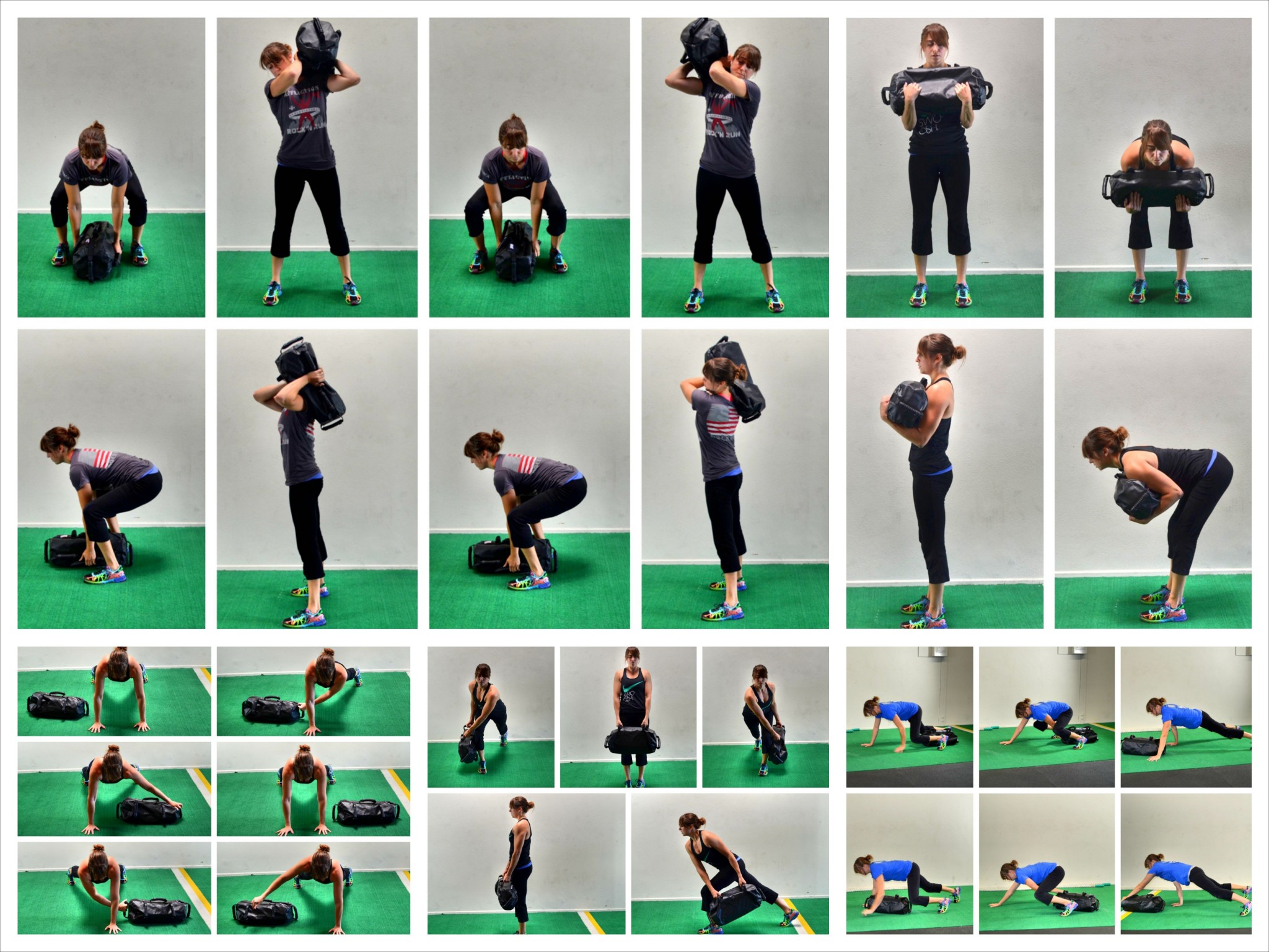 sandbag-core-exercises